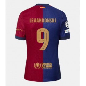 Barcelona Robert Lewandowski #9 Hemmakläder 2024-25 Kortärmad